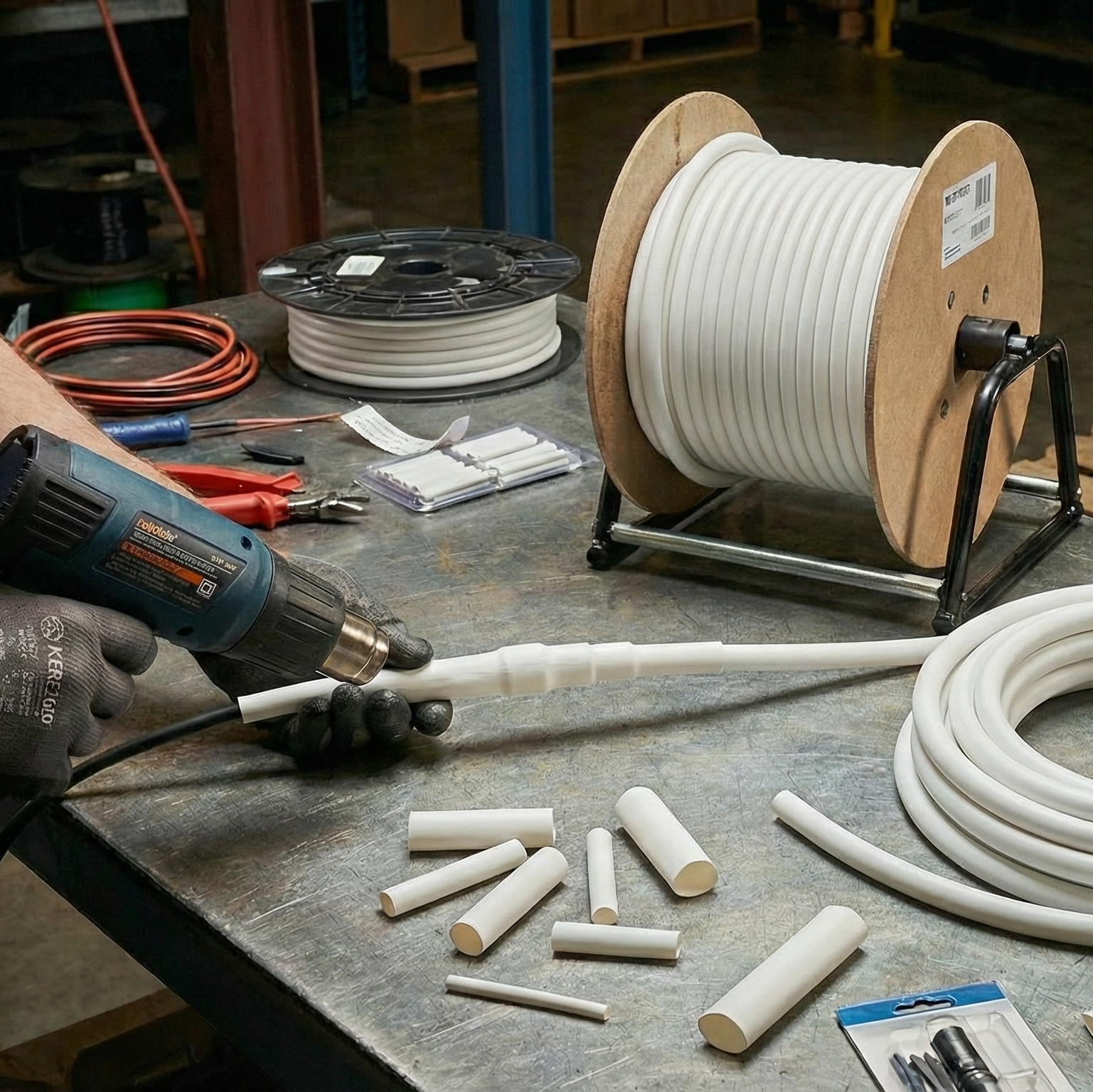 Non-Adhesive Lined Heat Shrink Tubing