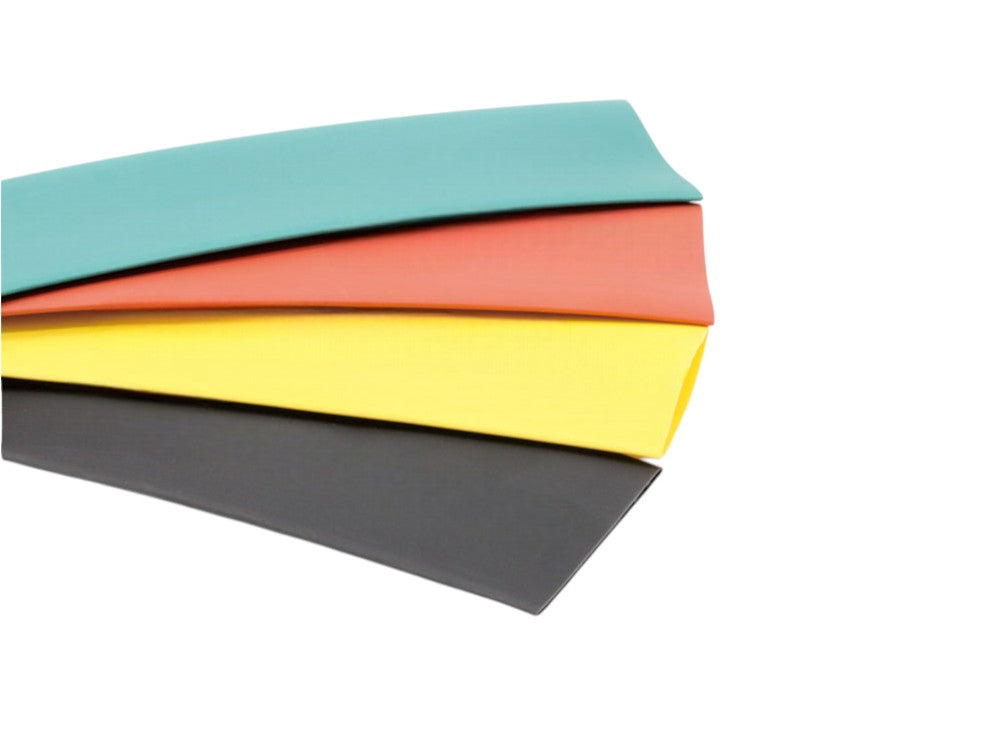 CB-HFT(600) UL/CUL COLORED CUT LENGTH PIECES (NON-SPOOL) Non-Adhesive Heat Shrink Tubing (2:1)